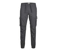JACK & JONES Pantalon cargo 'Kane Noah' gris foncé, Taille 31-32