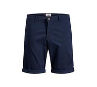 JACK & JONES Pantalon chino 'Bowie' bleu nuit / rouille, Taille 31-32