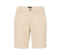 JACK & JONES Pantalon chino 'JJFury' beige / blanc, Taille 35-36