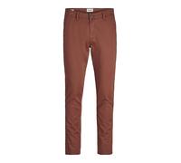 JACK & JONES Pantalon chino 'JJIMarco JJBowie' marron châtaigne, Taille 30