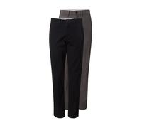 JACK & JONES Pantalon chino 'JPSTKANE DAVE' gris foncé / noir, Taille 34