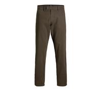 JACK & JONES Pantalon chino 'JPSTKANE HANK' marron, Taille 28