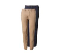 JACK & JONES Pantalon chino 'Macro Dave' beige / bleu foncé, Taille 34