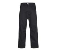 JACK & JONES Male Wide Leg Fit Worker-Hose Pantalons, Noir, 33W / 34L Homme