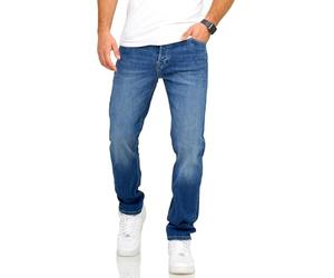JACK & JONES Pantalon en denim pour homme Mike ARIS à coupe confort Infinity, Bleu 2, 31W / 34L
