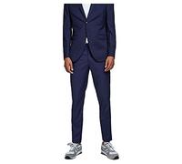 Jack & Jones Pantalon Jprfranco Noos Smoking Homme, 48, Bleu médiéval