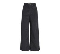 Jack & Jones Pantalon Jxgelly Wide Cord Hw Pantalon Sn pour Femme, Schwarz, 24W x 30L