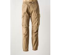 Jack & Jones - Pantalon homme Kane Noah Cargo à revers Marron Taille 44