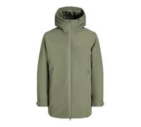JACK & JONES Parka Jjbrandon pour Homme, Olive poussiéreuse, Taille M, Vert Olive, M