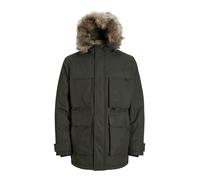 JACK & JONES Parka mi-saison 'JJStar' vert foncé, Taille XL