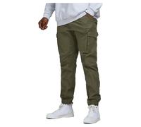 Jack & Jones Paul Flake Plus Size Cargo Pants Vert 54 / 32 Homme
