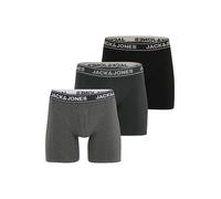 Jack & Jones Plus Boxers 'JACBLACK FRIDAY' gris foncé / gris chiné / noir, Taille 8XL