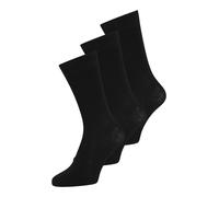 JACK&JONES PLUS Jacrafael Lot de 3 Paires de Chaussettes Noos Pls, Noires, 43-46 Große Größen Hommes