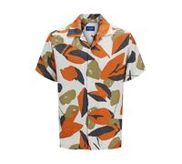 Jack & Jones Plus Chemise bleu marine / vert / homard / blanc, Taille 4XL