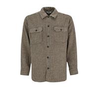 Jack & Jones Plus Chemise 'JJEBradley Ollie' marron / noir, Taille 7XL