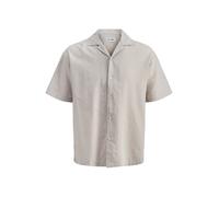 Jack & Jones Ebreeze Linen Blend 12288661 Short Sleeve Shirt Beige 4XL / Regular Homme
