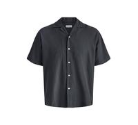 Jack & Jones Ebreeze Linen Blend 12288661 Short Sleeve Shirt Noir 6XL / Regular Homme