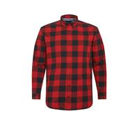 Jack & Jones Gingham Twill Long Sleeve Shirt Rouge 2XL Homme