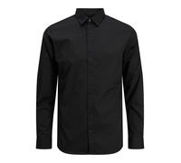 Jack & Jones Joe Plain Long Sleeve Shirt Noir 8XL / Regular Homme