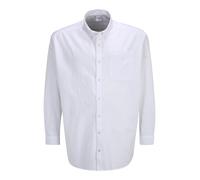 Jack & Jones Oxford Plus Size Long Sleeve Shirt Blanc 5XL Homme