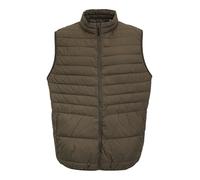 Jack & Jones Plus Gilet 'JJESTATE' chocolat, Taille XXXL