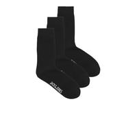 JACK&JONES PLUS Jacrafael Lot de 3 Paires de Chaussettes Noos Pls, Noires, 43-46 Große Größen Hommes
