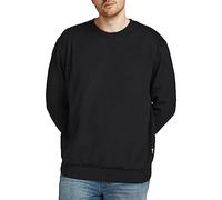 JACK & JONES PLUS Homme Jjebasic Crew Neck Noos Sweatshirt capuche, Noir, 3XL Grande taille EU