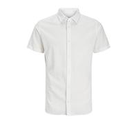 JACK&JONES PLUS Jjebreeze SS Sn Pls T-Shirt Chemise à Manches Courtes, Blanc, 4XL Grande Taille Hommes