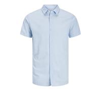 JACK&JONES PLUS Jjebreeze SS Sn Pls T-Shirt Chemise à Manches Courtes, Chambray Blue, 3XL Hommes