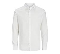 JACK&JONES PLUS JJEBREEZE T-Shirt LS SN PLS, Blanc., 4XL