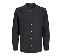JACK&JONES PLUS JJEBREEZE T-Shirt LS SN PLS, Noir, 6XL