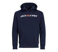 JACK&JONES PLUS JJECORP Old Logo Noos PLS Sweat à Capuche, Navy Blazer/Detail:reg Fit, 4XL