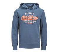 JACK&JONES PLUS Jjelogo Noos Pls Sweat à Capuche à 2 col 24/25 Sweatshirt, oceanview, 6XL Homme