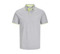 Jack & Jones Essential Paulos Plus Size Short Sleeve Polo Gris 6XL Homme