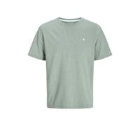JACK&JONES PLUS Jjepaulos T-Shirt SS Crew Neck Noos Pls, Vert Iceberg-Détails : mélangé, 5XL Hommes