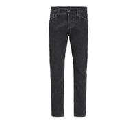 JACK&JONES PLUS Jjichris Jjoriginal Sq 737 Pls, Jean Noir, 40W x 32L Homme