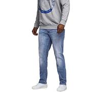 JACK & JONES PLUS JJIGLENN Jjoriginal AM 815 Noos PLS Jeans, Bleu Denim, 40W x 34L Homme