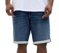 JACK&JONES PLUS JJIRICK JJICON I.K. MF 132 SN PLS Short, Bleu Denim, 44 cm