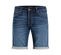 JACK&JONES PLUS Jjirick Jjicon I.k. Short MF 132 Sn Pls Jean, Bleu Denim, 44 cm Homme