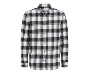 JACK&JONES PLUS Jjjoshua Fall Buffalo T-Shirt Ls Pls Chemise décontractée, Cloud Dancer, 4XL Grande Taille Homme