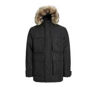 JACK&JONES PLUS Jjstar Parka Pls, Noir/détail : Pas de Badge, XXXXL Homme