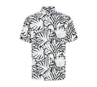 JACK&JONES PLUS Jorjoshua Aruba SS Pls T-Shirt Chemise à Manches Courtes, Cloud Dancer/AOP : Abstrait, XXXXXL Homme