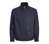 JACK&JONES PLUS Jprccwinston Linen JKT Pls Veste Courte, Bleu Marine, 4XL Homme