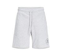 JACK&JONES PLUS Jpstswift Sn Noos Pls Short de survêtement, Blanc-Gris, 44 cm