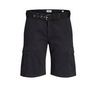 Jack & Jones Plus Pantalon cargo 'JPSTCole Hudson' noir, Taille 50