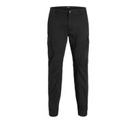 Jack & Jones Pantalon cargo Paul Flake AKM 543 Coupe slim fuselée Taille 50/32 Noir Homme