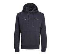JACK & JONES Jjestar Jj Noos Pls Sweat À Capuche Homme Sweatshirt à capuche, Bleu Marine, 5XL Grande taille