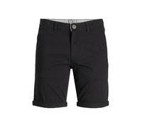 Jack & Jones Plus Short Chino JPSTDAVE JJCHINO AKM PLS pour Homme, Noir, Taille 44, Noir, 44