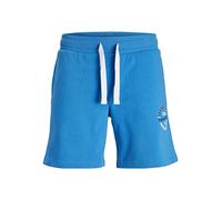 Jack & Jones Plus Short JPSTANDY Sweat PLS pour Homme, Bleu français, Taille 46, Bleu français, 46/Große n