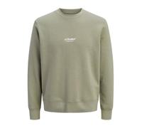JACK & JONES Plus Size Sweat-Shirt Imprimé | Standard Fit, Imprimé, Manches longues, Casual, Température maximale 40°C programme très doux